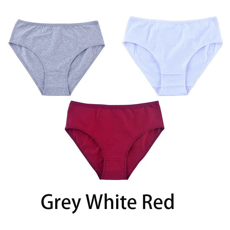 Women's Seamless Cotton Briefs 3-Pack | 6 Colors | OWNLUXE