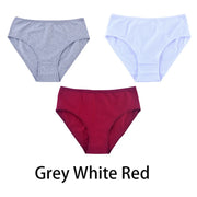 Women's Seamless Cotton Briefs 3-Pack | 6 Colors | OWNLUXE