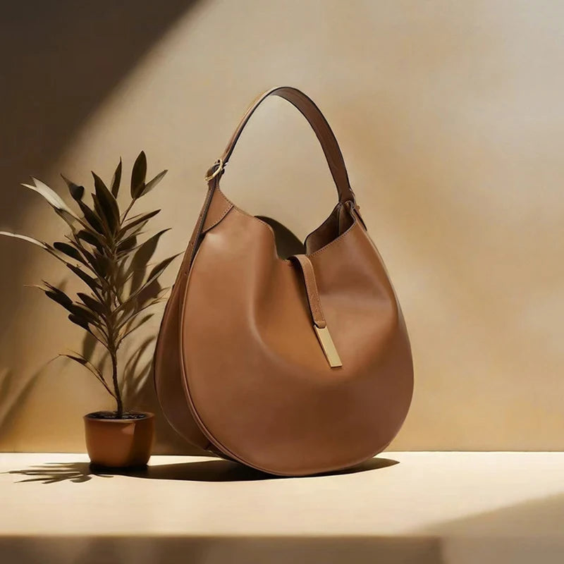 Suede Vintage Hobo Shoulder Bag - Large Capacity Underarm Tote | OWNLUXE