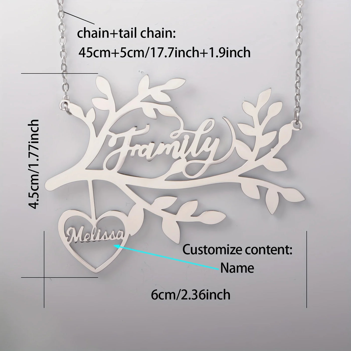 Custom Tree Necklace | OWNLUXE