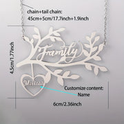 Custom Tree Necklace | OWNLUXE