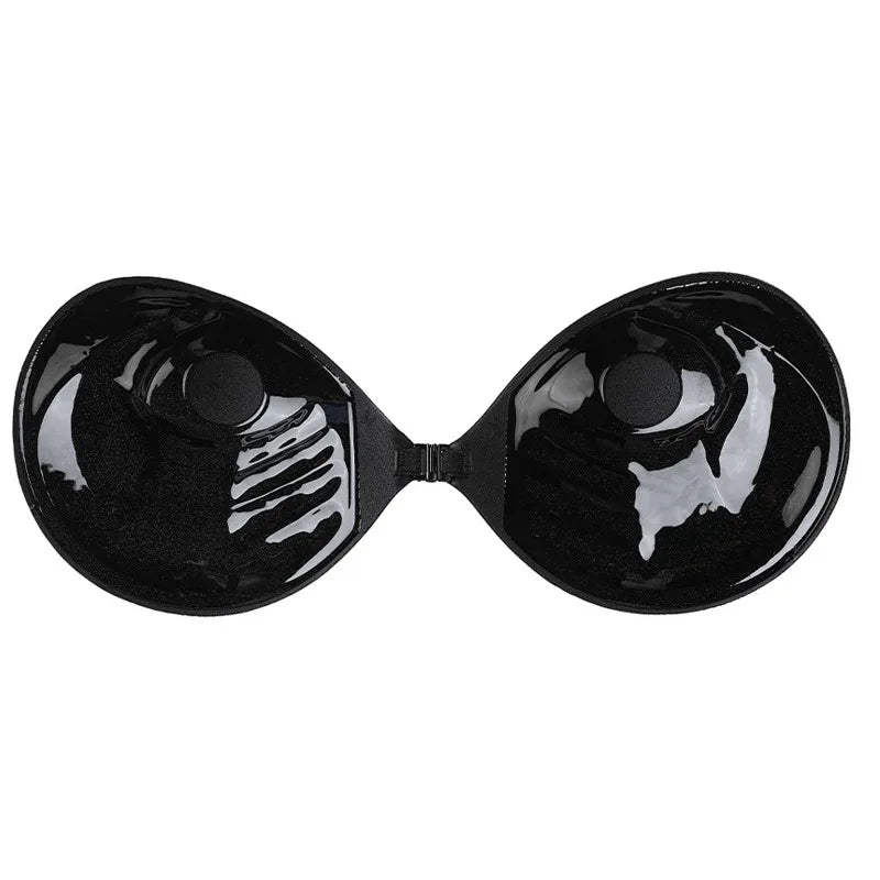 Invisible Silicone Adhesive Bra - Strapless Front Buckle Push-Up | OWNLUXE