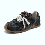 Load image into Gallery viewer, Women’s Casual Leather Sneakers with EVA Comfort Insole
