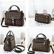 Luxury Designer Shoulder Bag - Women's Printed Monogram Tote Handbag