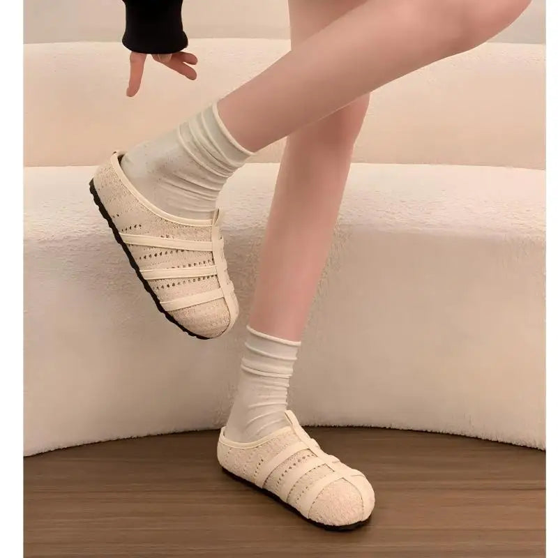 Women's Platform Breathable Retro Slippers – Shop at OWNLUXE
