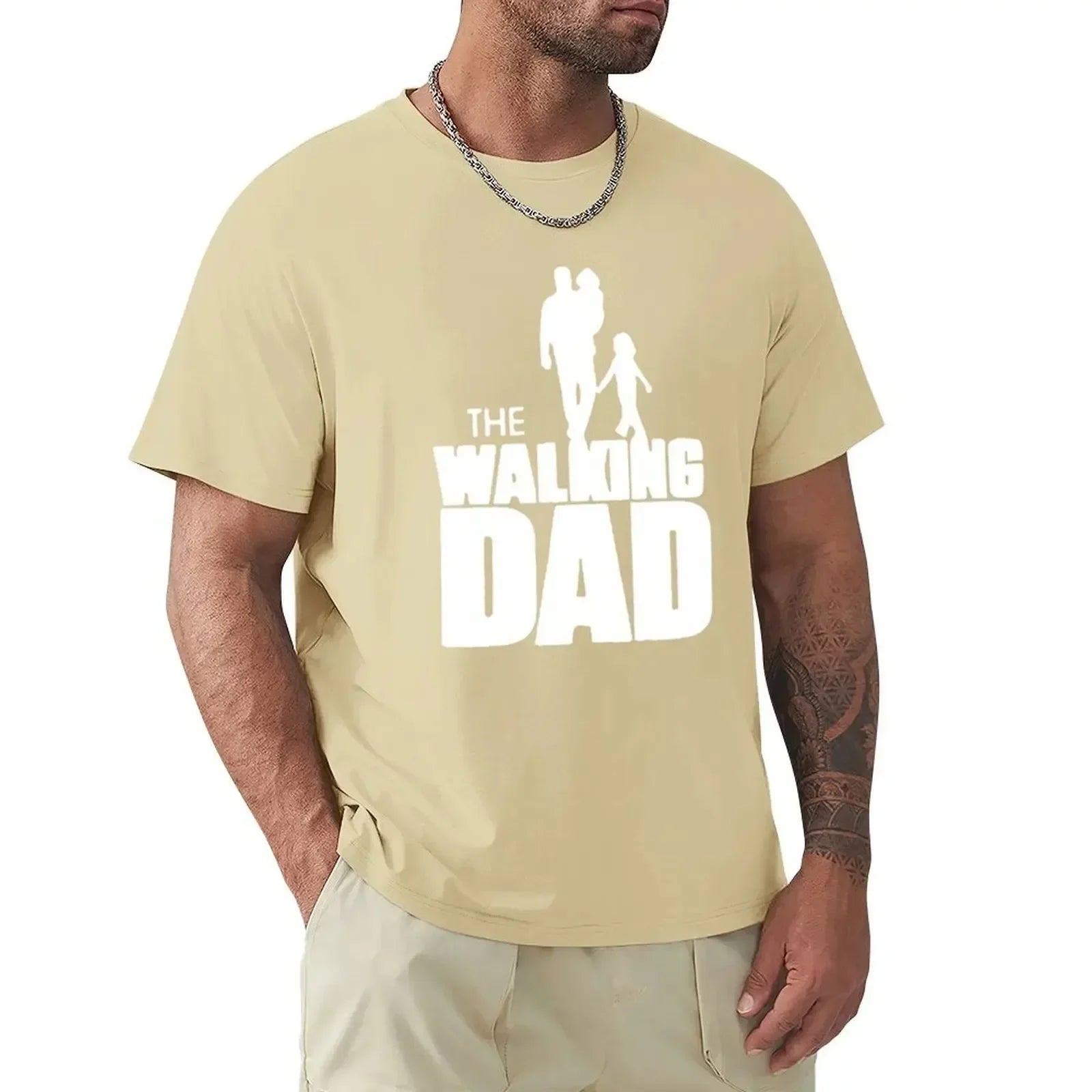 Custom DIY Men’s Cotton T-Shirt | T-shirt Homme Personnalisé en Coton
