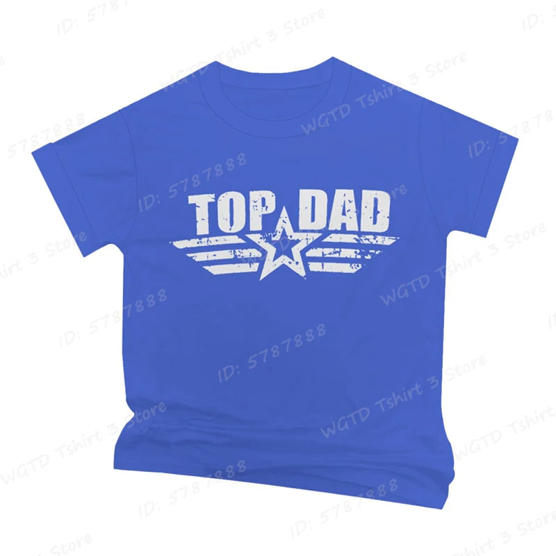 Top Dad Graphic T-Shirt – Unisex O‑Neck Short Sleeve