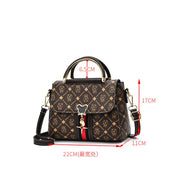 Luxury Designer Shoulder Bag - Women's Printed Monogram Tote Handbag