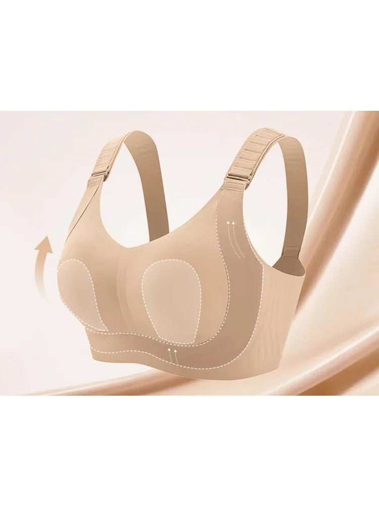 Seamless Wire-Free Adjustable Minimizer Bra | OWNLUXE