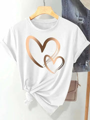 Women's Round Neck T-Shirt – Shop at OWNLUXE