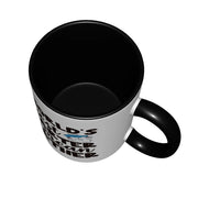 World’s Best Father Mug – 11 oz Ceramic with Black Handle