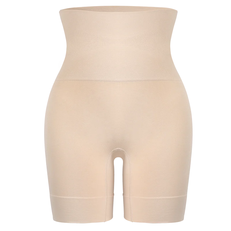 High-Waisted Tummy Control Shapewear Shorts - Body Shaper