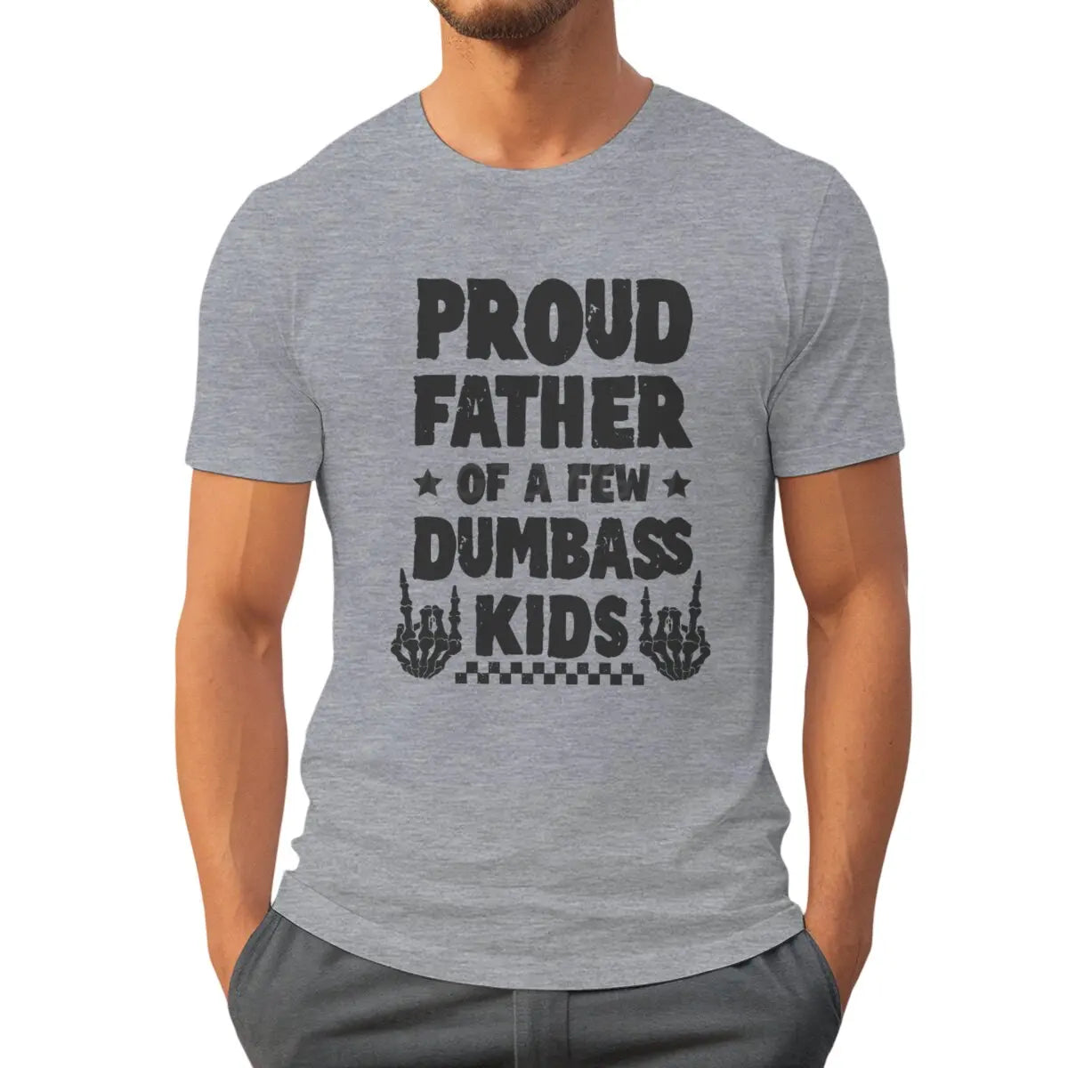 Father's Day T-shirt For Men Proud Father Fashion Casual | OWNLUXE
