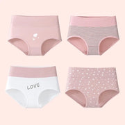 Women's High-Waist Print Briefs 4-Pack | Plus Size M–5XL | OWNLUXE
