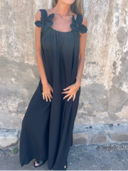 Women's V-Neck Lace Dress | OWNLUXE