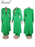 Load image into Gallery viewer, ✨ Women&#39;s Woven Office Set – Long Top, Wide-Leg Pants, High Waist | Ensemble bureau tissé pour femme – Haut long, pantalon large, taille haute ✨
