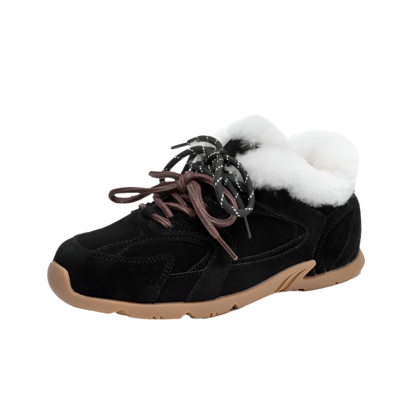 Women’s Casual Leather Sneakers with EVA Comfort Insole