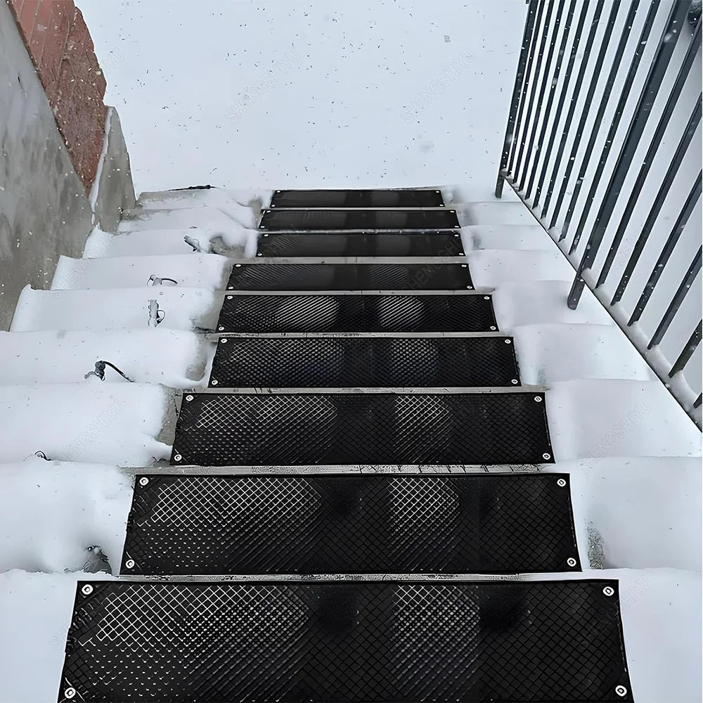 Graphene Heated Snow Melting Mat for Steps, Sidewalks & Driveways