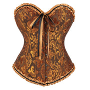 Victorian Lace-Up Corset Bustier | OWNLUXE