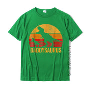 Daddysaurus Father’s Day T-Shirt – Funny Cotton Tee for Dad