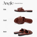 Load image into Gallery viewer, Summer Mule Slippers - Women's Lightweight Microfiber Style
