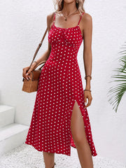 Floral Print Square-Neck Dress | OWNLUXE
