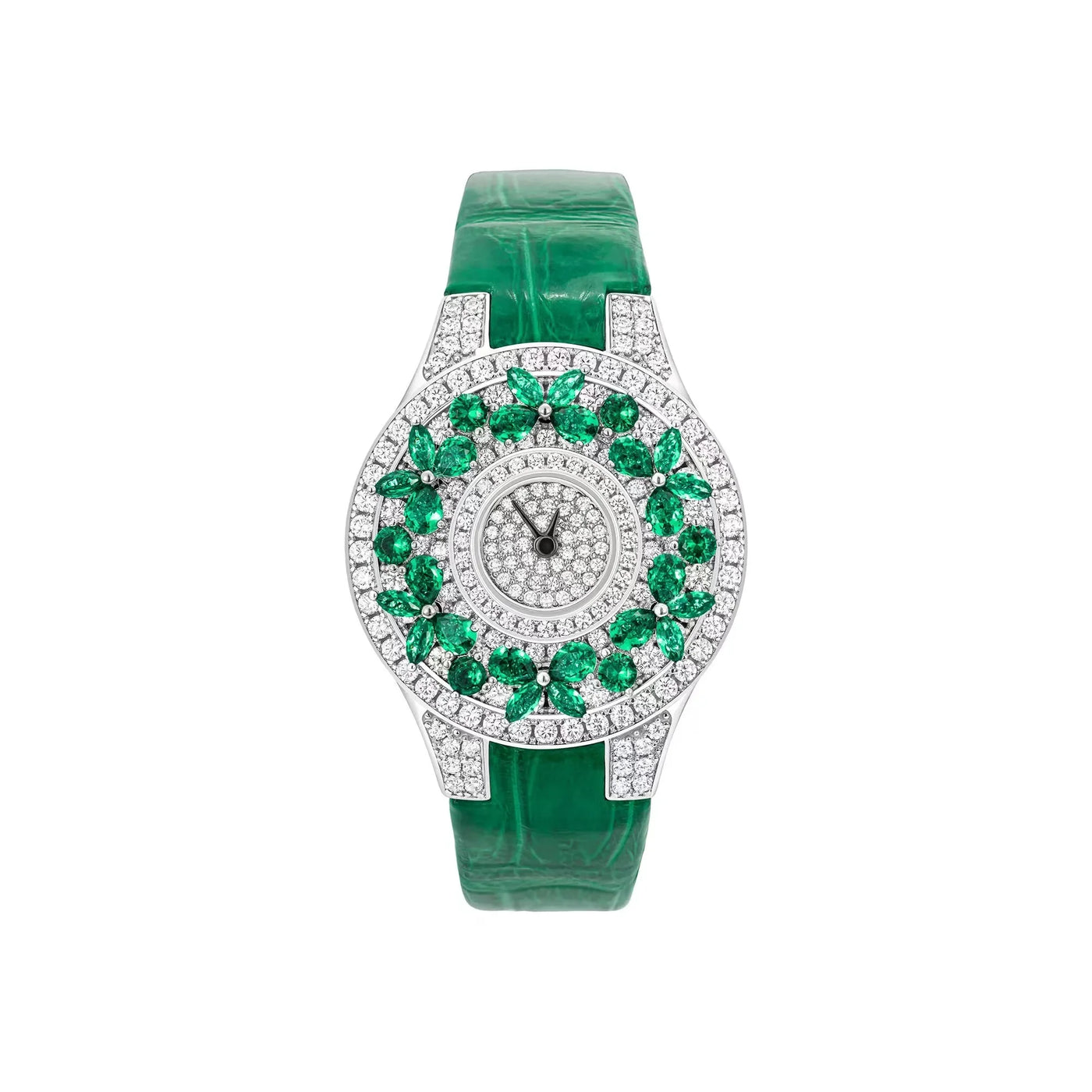Women's Luxury Stainless Steel Zircon Bracelet Watch – Elegant Jewelry Timepiece