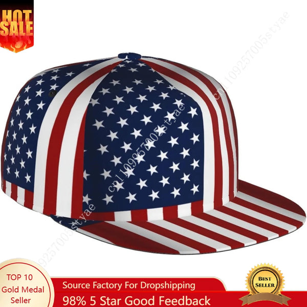 Adjustable American Hat Flag | OWNLUXE