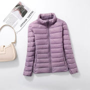 Women Spring Jacket Fashion Short Ultra Lightweight | OWNLUXE