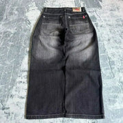 2026 American Trend Straight Jeans - Hip Hop Wide Leg Unisex