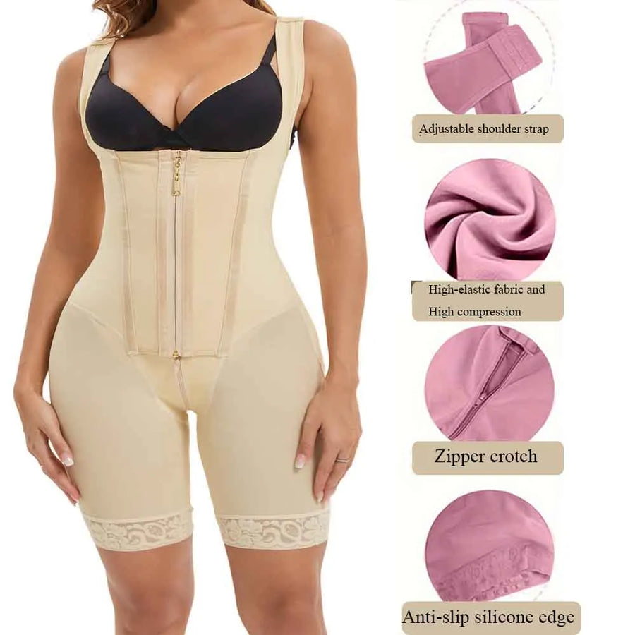 Compression Colombian Waist Trainer | OWNLUXE