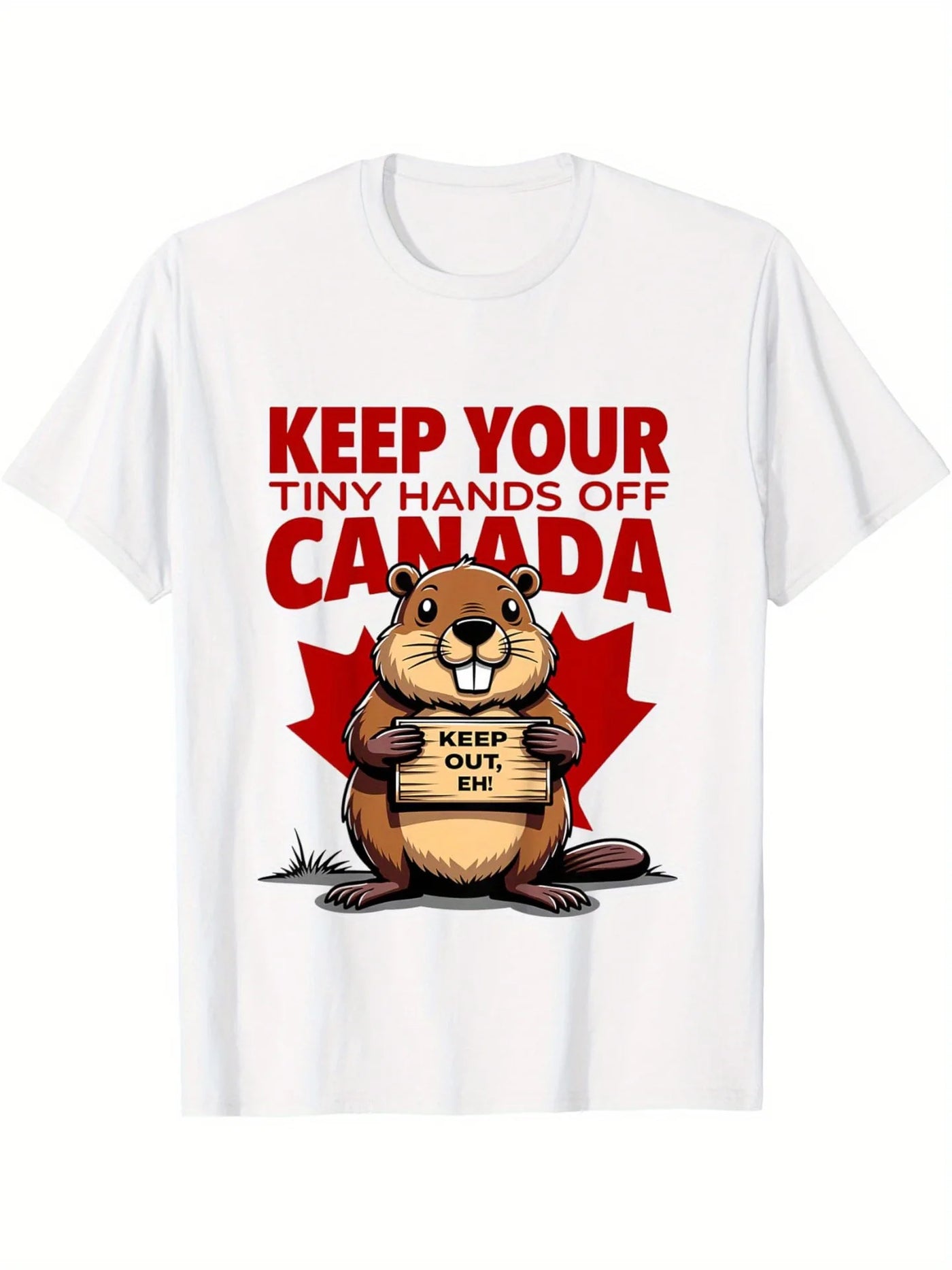 Canada Is Not For Sale T-Shirt – Humorous Political Statement Tee