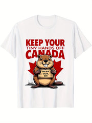 Canada Is Not For Sale T-Shirt – Humorous Political Statement Tee