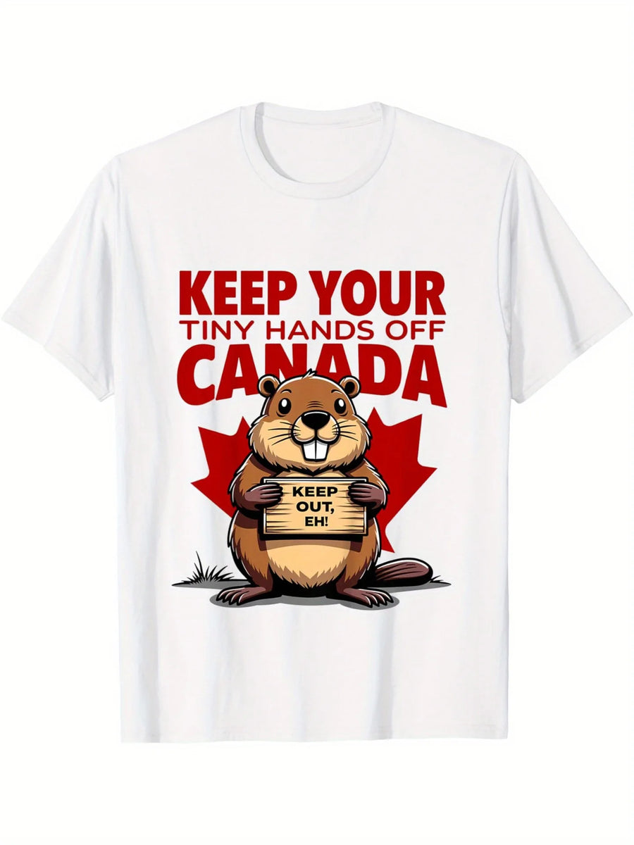 Canada Is Not For Sale T-Shirt – Humorous Political Statement Tee