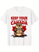 Load image into Gallery viewer, Canada Is Not For Sale T-Shirt – Humorous Political Statement Tee
