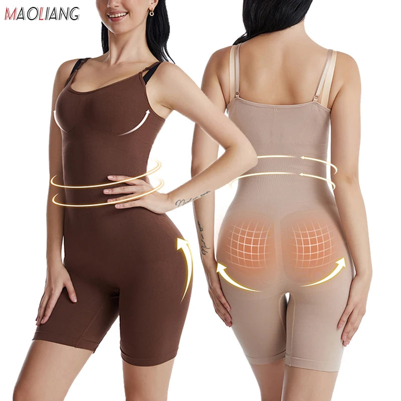 Tummy Control Full Body Shaper Bodysuit – Slimming Shapewear | OWNLUXE