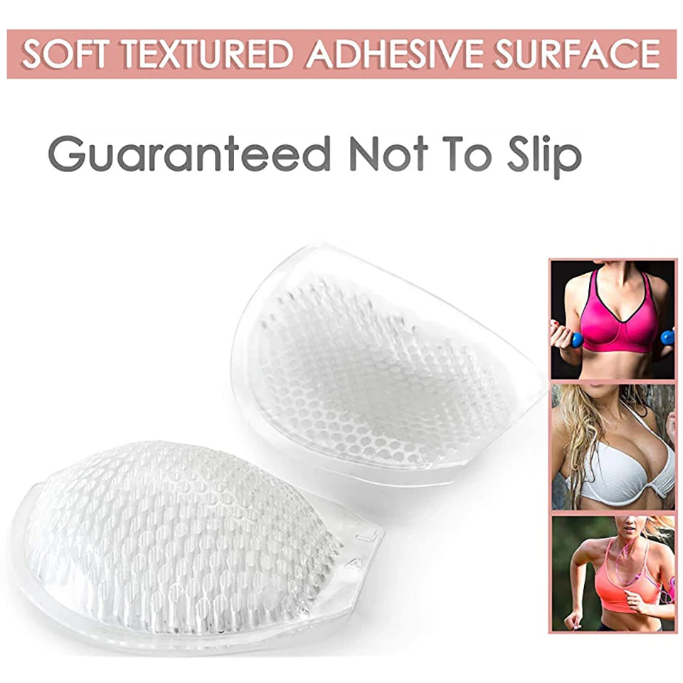 Adhesive Silicone Push-Up Bra Inserts | OWNLUXE