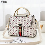 Soft PU Tote & Crossbody Bag – Versatile Flap Handbag