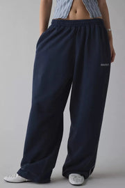 Vintage Wide-Leg Striped Pants | OWNLUXE