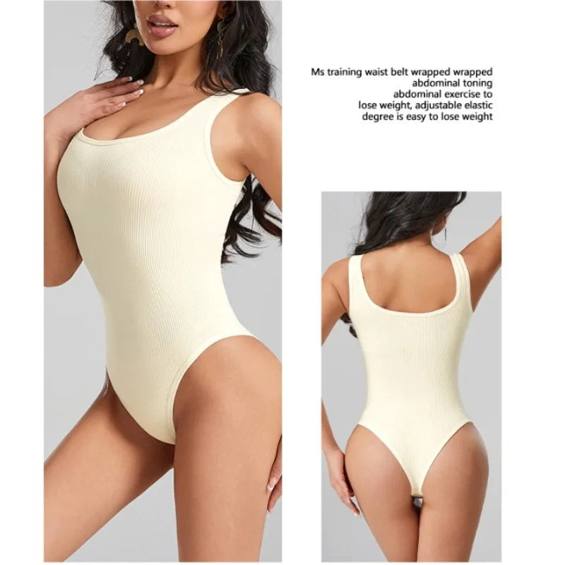 Women's Seamless Tummy Control Shaper Bodysuit