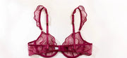 French Lace Floral Embroidery Bra & Brief Set | OWNLUXE