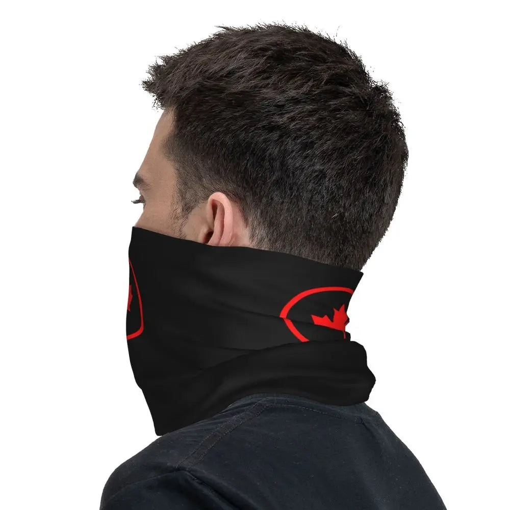 Canadian Flag Maple Leaf Neck Gaiter | OWNLUXE