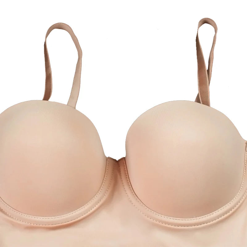 Medium Control Underwire Bodysuit Shaper with Cups
