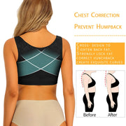Upper Arm Shaper Top with Posture Corrector Vest