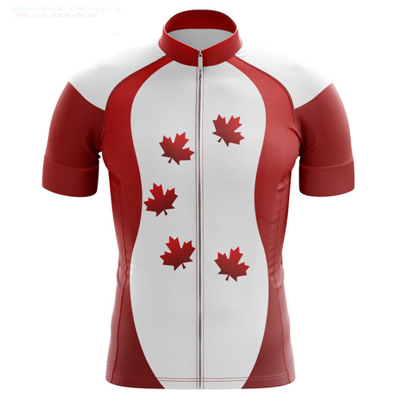 Canada Cycling Jersey 2026 - Quick Dry Performance Shirt