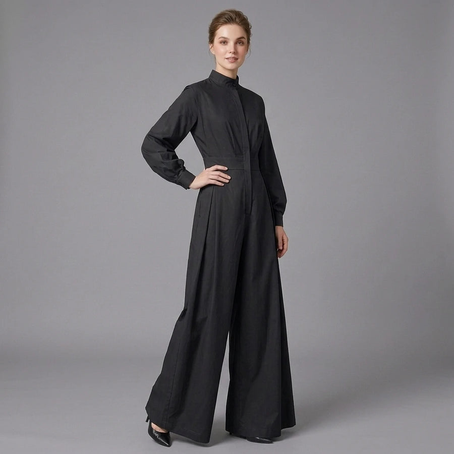 Women's High-Waist Jumpsuit | OWNLUXE