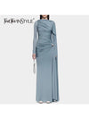 Women's Round Neck Dress | OWNLUXE