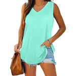 Load image into Gallery viewer, Casual Women&#39;s Summer V-Neck Tee
