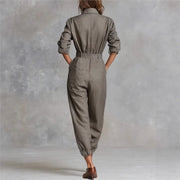 Women's Long Sleeved Jumpsuit | OWNLUXE