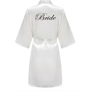 Satin Bridal Robe – Bridesmaid & Wedding Party Bathrobe | OWNLUXE